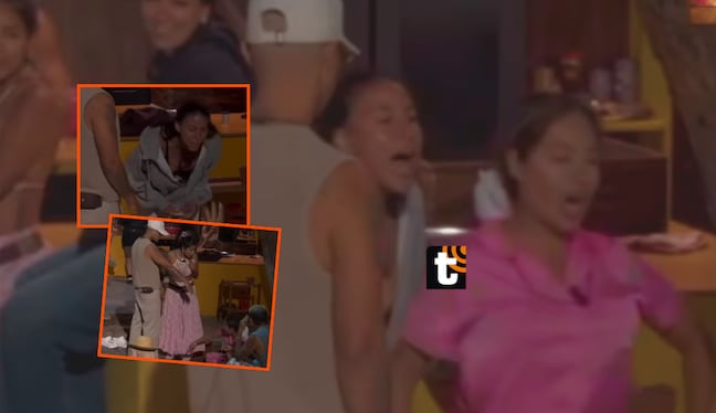 Samahara Lobatón y Shirley Arica en bronca con Pamela López.