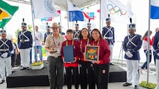 Team Perú iza su bandera en Panamá previo al inicio de los Juegos Suramericanos de la Juventud 2026