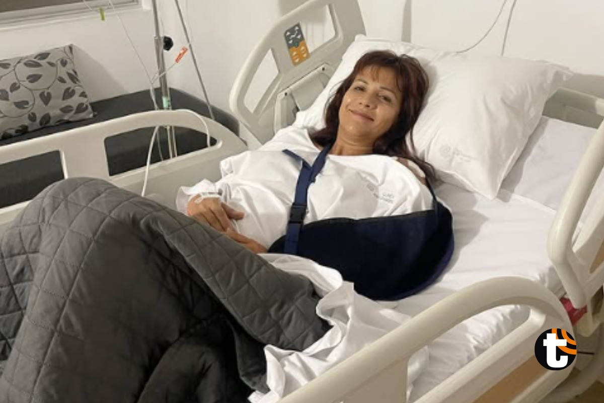 Mónica Sánchez operada