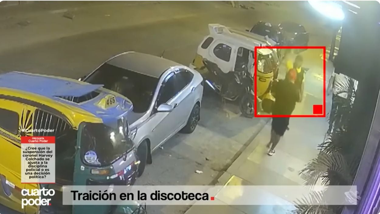 César Enciso fue captado yendo a visitar al 'Chino' Musgo antes de desaparecer. Foto: Cuarto poder