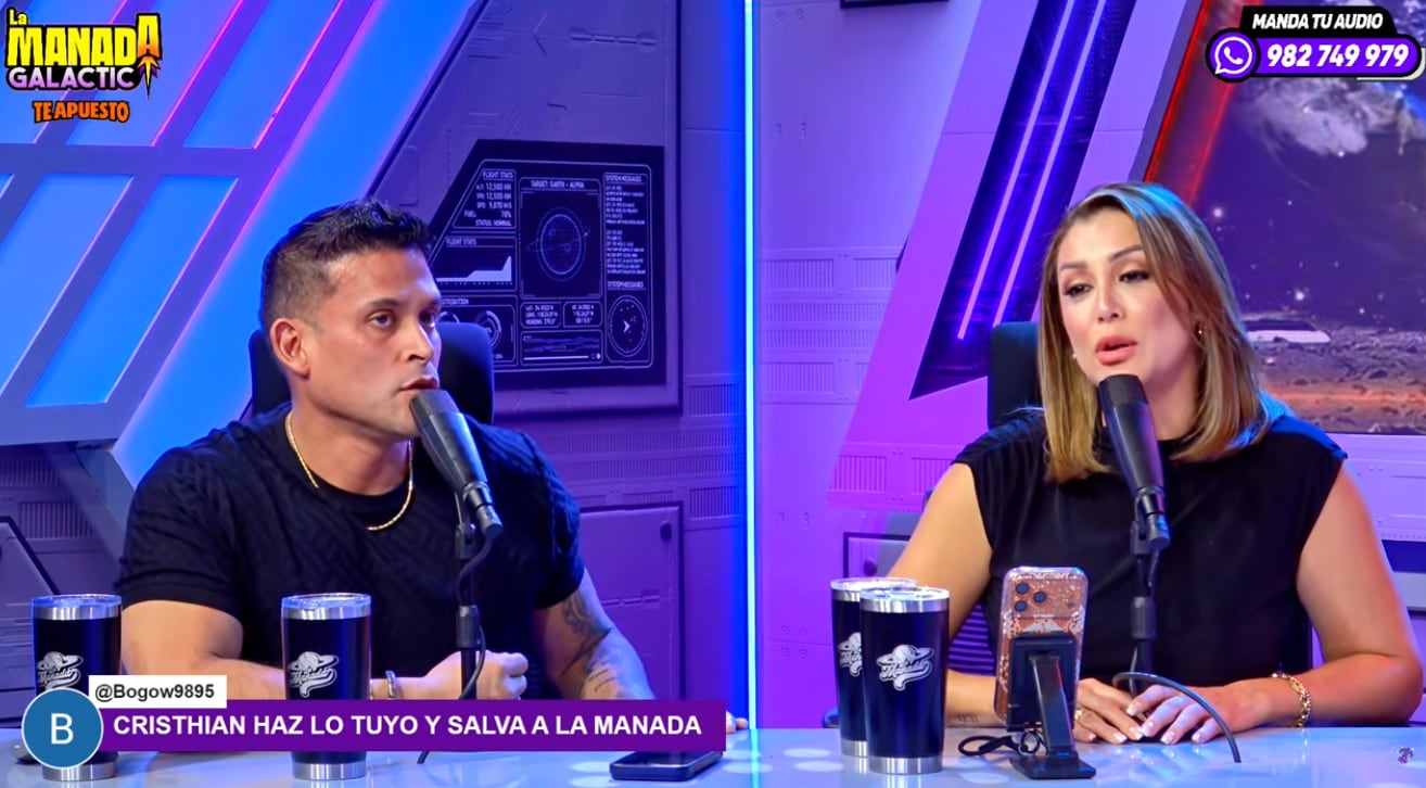 Christian Domínguez y Karla en 'La Manada'.