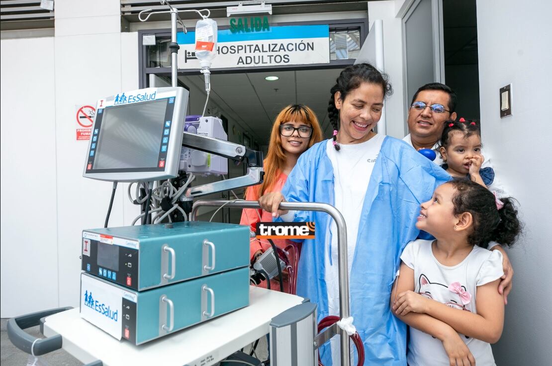 El corazón de Leslie ya no funcionaba, su grave insuficiencia cardíaca ya no respondía a tratamientos. Médicos del INCOR de EsSalud le colocaron dispositivo ('corazón artificial') que reemplaza la función de este órgano vital. (Entrevista: Isabel Medina / Foto: EsSalud / Trome).