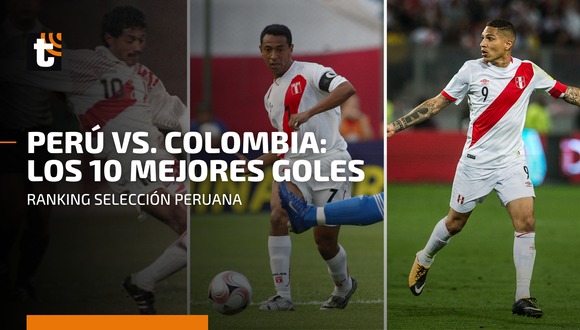 Selección peruana: revive los mejores goles de la Bicolor cuando se enfrentó a Colombia