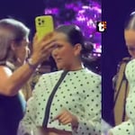 Botan del escenario a Daniela Darcourt en pleno concierto y ella estalla contra organizador: “No sabe lo que hace”