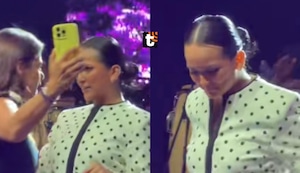 Botan del escenario a Daniela Darcourt en pleno concierto y ella estalla contra organizador: “No sabe lo que hace”