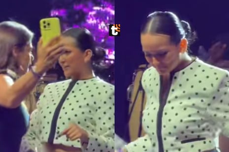 Sacan del escenario a Daniela Darcourt en pleno concierto y ella estalla contra organizador: “No sabe lo ...