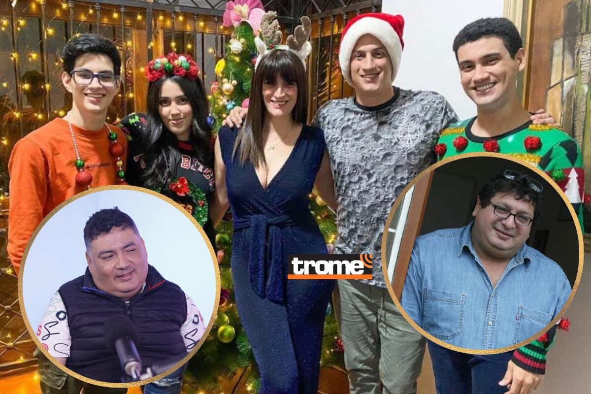 Los hijos de Alfredo Benavides y Ricky Tosso (Foto: Trome)