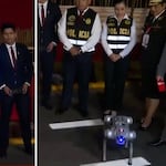 Fiestas Patrias: robots de la PNP marchan en la Parada Militar