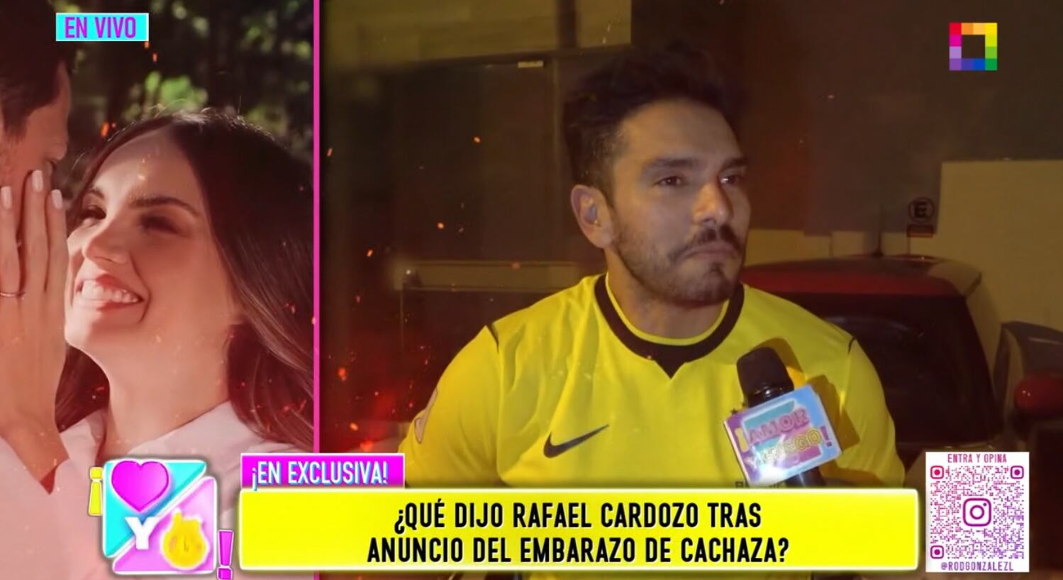 Rafael Cardozo confiesa que nunca conversó con Cachaza sobre la posibilidad de ser padres.
