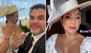 ¡Se casaron! Natalia Salas y Sergio Coloma celebran su amor en una emotiva boda