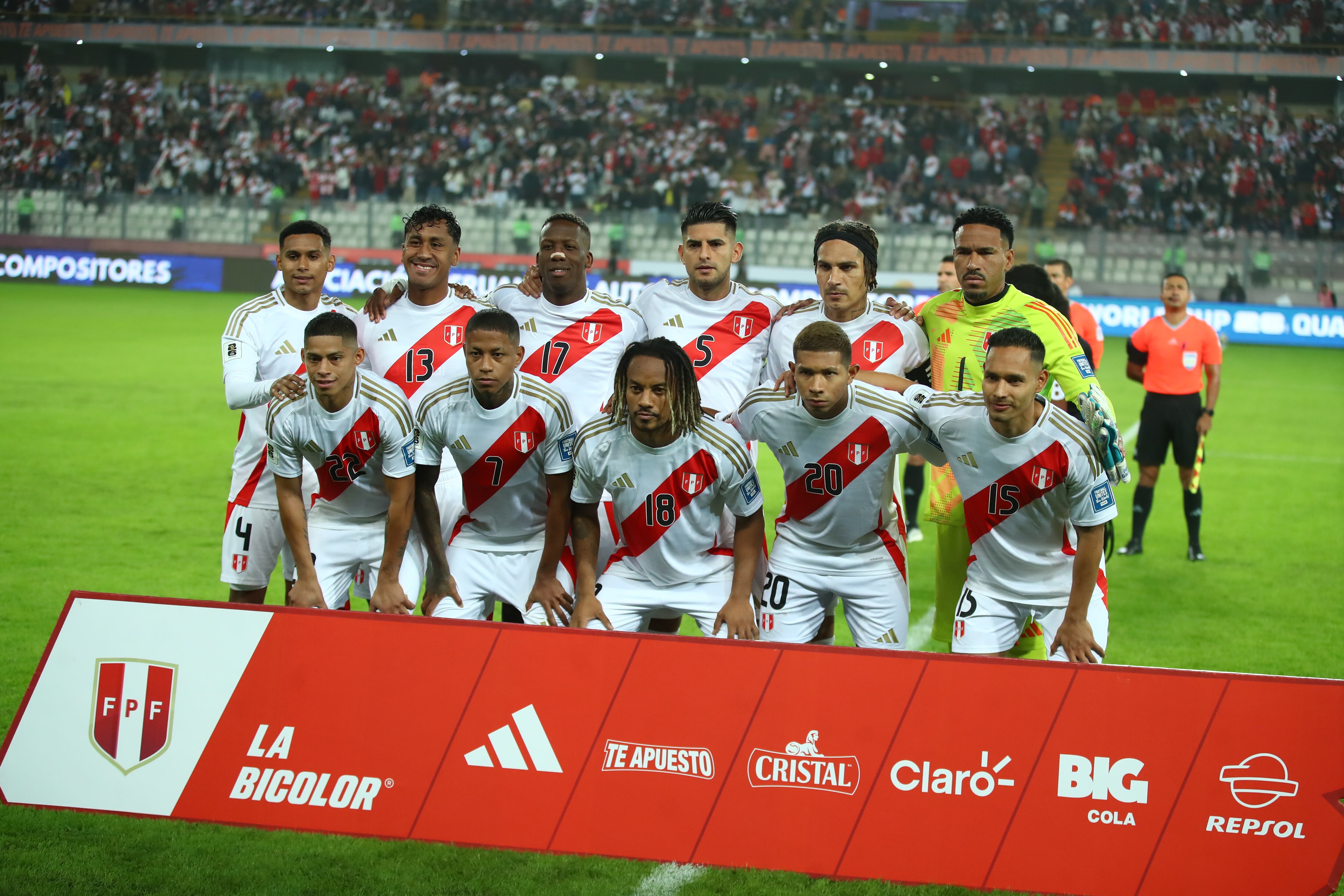 Selección peruana. Fotos: Giancarlo Ávila /@photo.gec