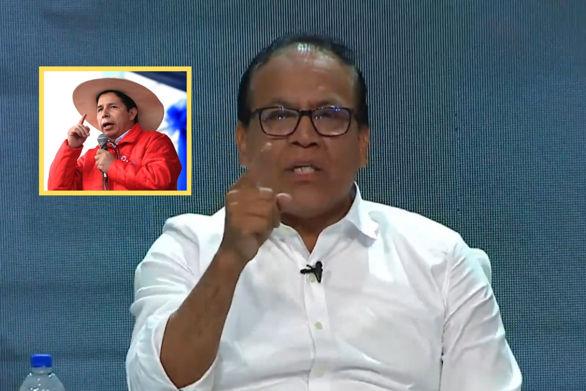 El candidato también planteó que, de llegar a la presidencia, modificaría la actual Constitución | Foto: JNE (Captura) / Composición EC