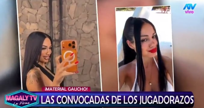 'Magaly TV La Firme' identificó como Ximenina a una de las argentinas que estuvo con Said Palao y Mario Irivarren.