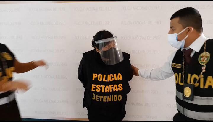 Mujeres eran titulares de las cuentas donde víctima abonó dinero. (PNP)