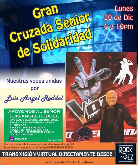 La Voz Senior: Exfinalista Luis Ángel Reddel sufrió un derrame cerebral