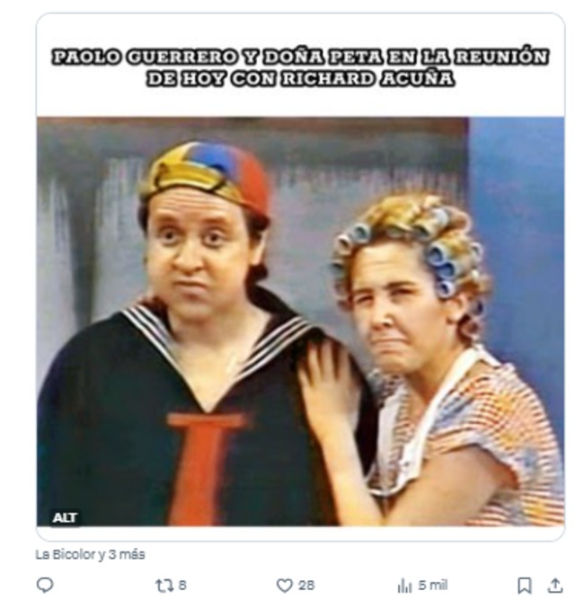 Memes de Paolo Guerrero