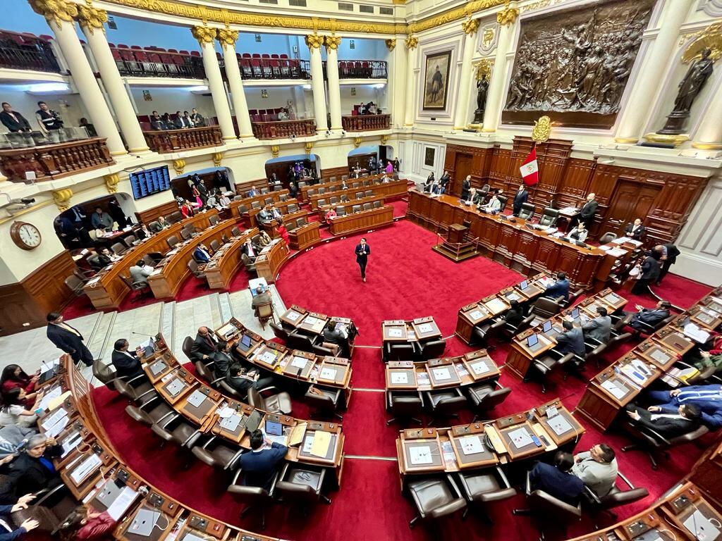 La sesión para elegir a la nueva Mesa Directiva iniciará con la lectura de las listas de candidatos. Foto: Congreso