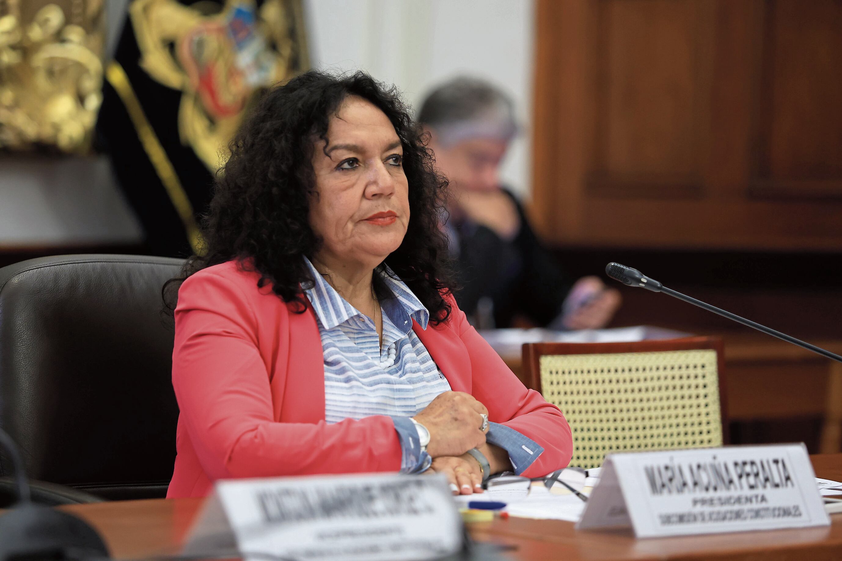 María Acuña se aleja del partido de su hermano, el cual le permitió entrar al Congreso