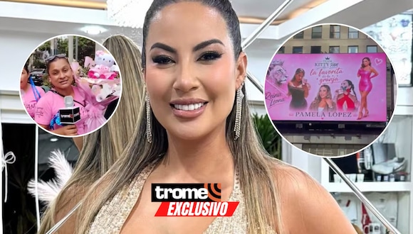 Revelan la exorbitante suma de dinero que pagaron para que Pamela López aparezca en Times Square de NY