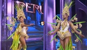 Arlette Rujel compite con traje típico inspirado en el arroz en el Miss Grand 2024 y genera debate: “Ya fuimos”