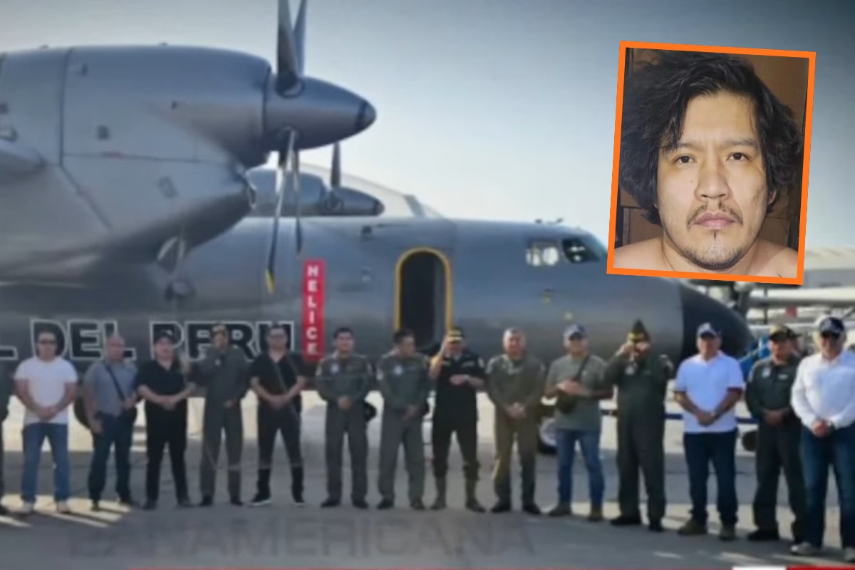 Equipo de la policía que traerá devuelto a Erick Moreno Hernández, El Monstruo. (Captura 24 Horas)