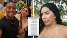 ¡Se acabó! Esposa de Pedro Aquino se separa y responde tras polémica por infidelidad