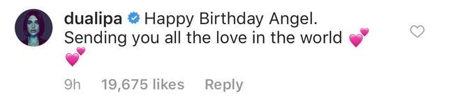 Dua Lipa saluda a Millie Bobby Brown (Foto: Captura de pantalla de Instagram)