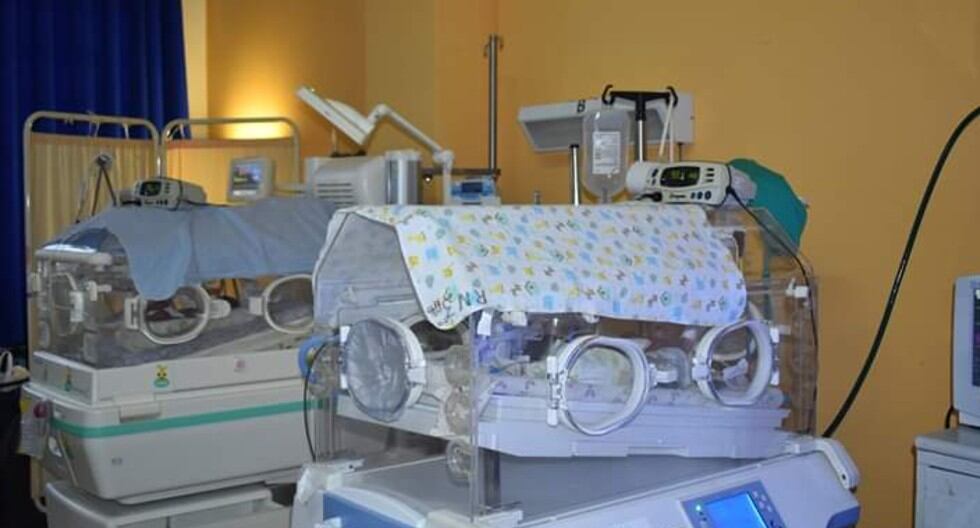 Ica: También se atendieron 52 partos prematuros, cuyos neonatos lograron su recuperación en las incubadoras. (Foto: HSMS)