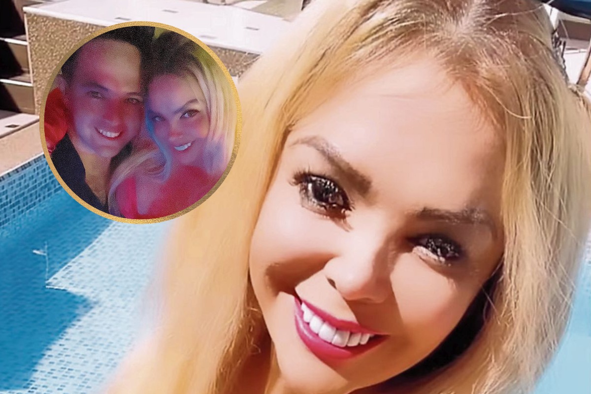 Shirley Cherres y su galán tacneño