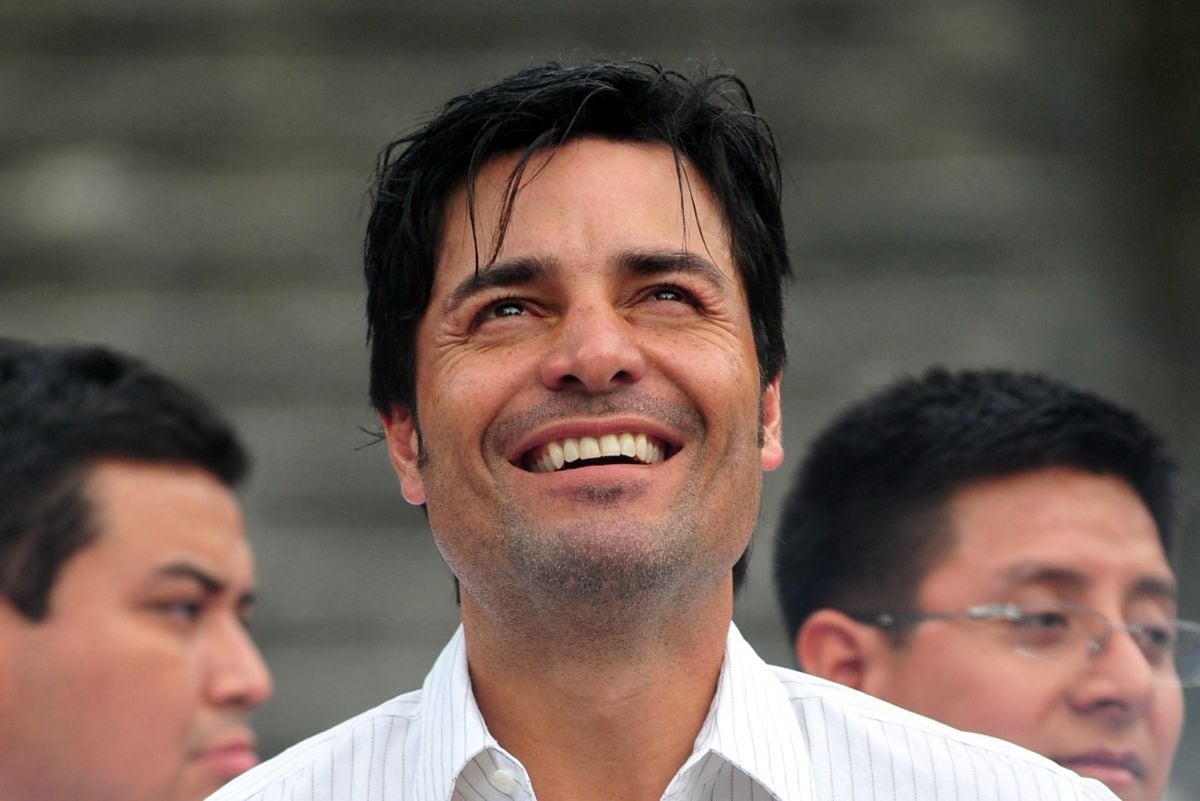 Está casado con Marilisa Maronesse, ex Miss Venezuela Latina 1998, con quien tiene dos hijos (Foto: AFP)