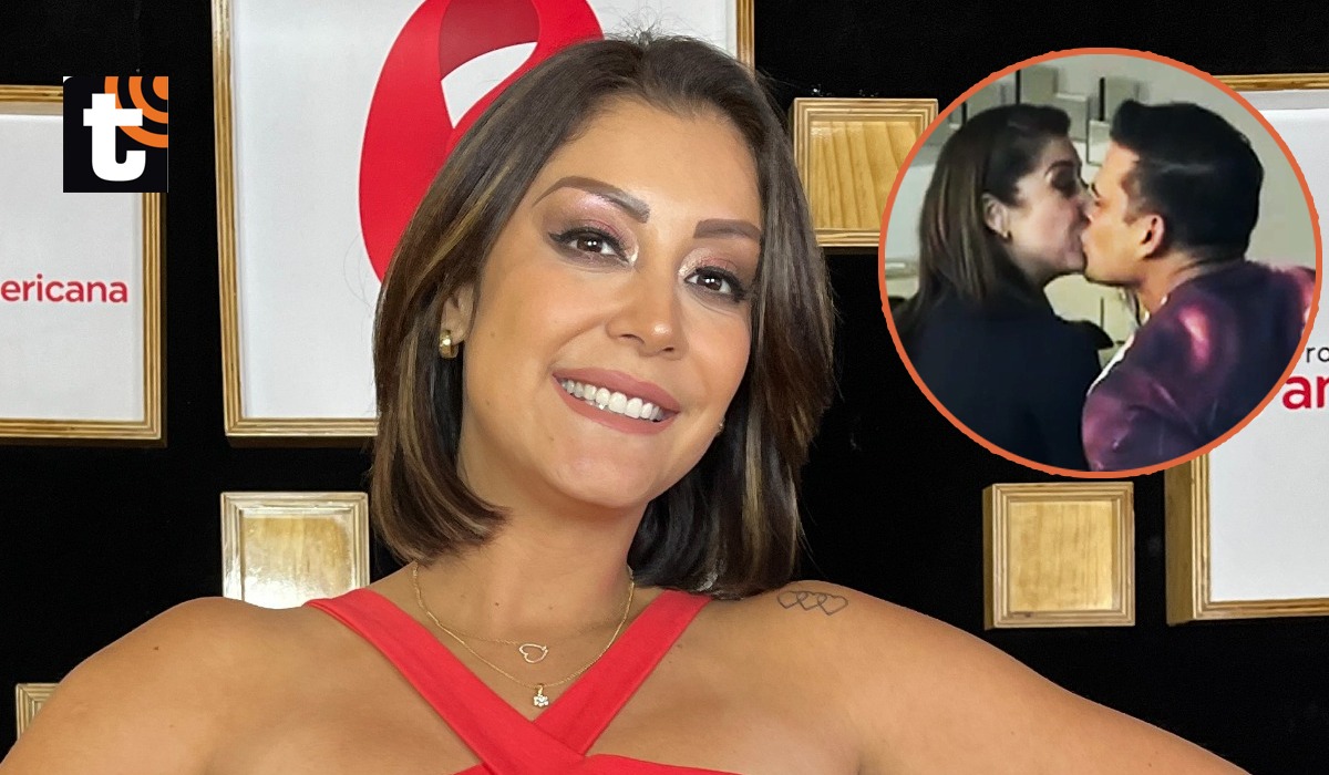 Karla Tarazona, en su espacio radial ‘Power Sensuales’, habló sobre su reciente ampay junto a Christian Domínguez.