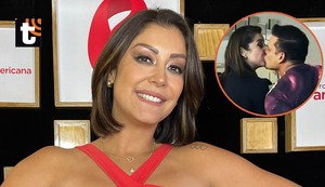 Karla Tarazona se pronuncia tras ‘chape’ con Christian Domínguez: “Un beso no es oficializar”