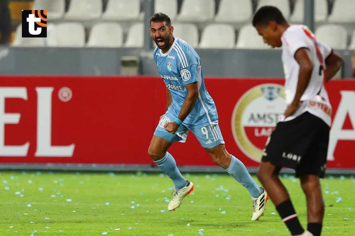 Martín Cauteruccio lleva cuatro hat tricks con la camiseta de Sporting Cristal. (Foto: Jesús Saucedo /@photo.gec)