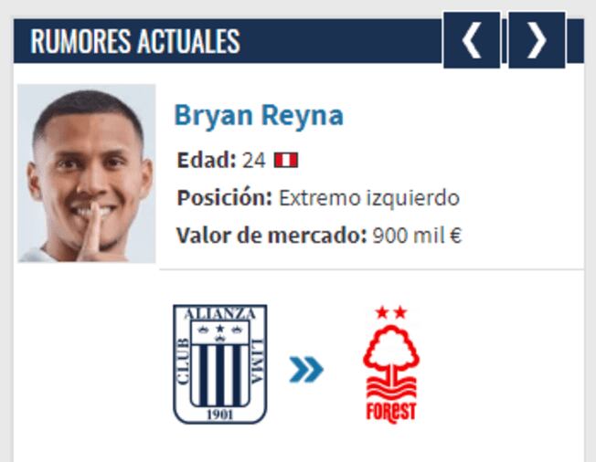 Bryan Reyna habría entrado en la órbita de club de la Premier League. Foto: Captura.