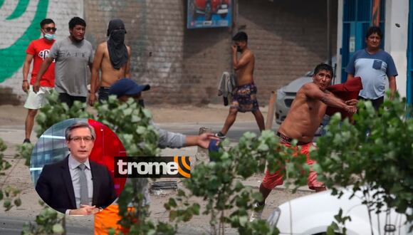 Manifestantes amenazan a reportero del canal 4