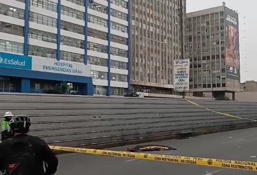 Anciana falleció al ser atropellada en La Victoria. (Captura RPP)