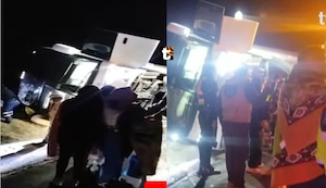 ¡Viaje de promo pudo terminar en tragedia! Bus con escolares se despista y deja 13 heridos en La Oroya