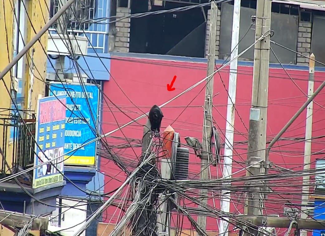 Momento del rescate / Facebook: Bomberos