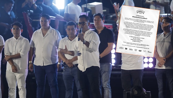 TROME | Agrupaciones de cumbia emiten un comunicado tras el asesinato de Paul Flores