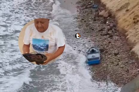 ¡Tragedia en Paracas! Dos pescadores desaparecen tras naufragio de embarcación en medio de fuertes oleaje...