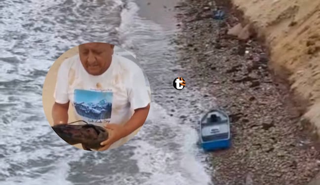 Dos pescadores desaparecieron en Pisco tras fuerte oleaje