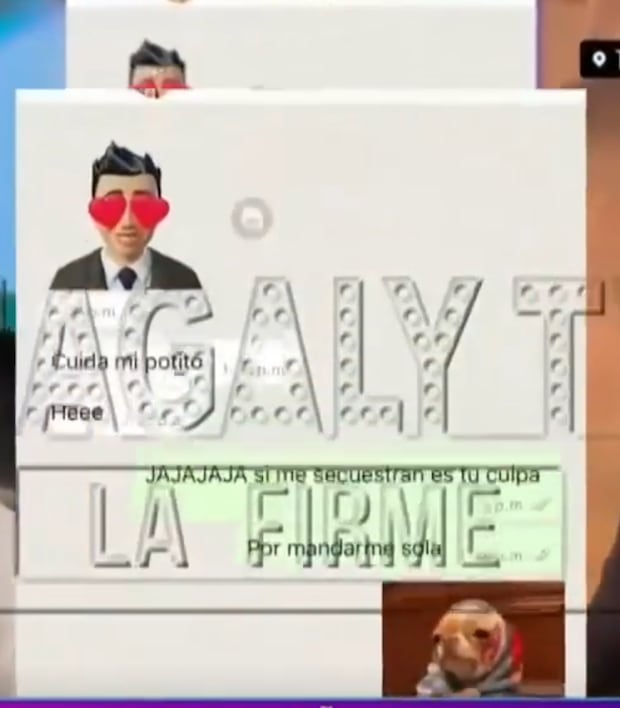 Christian Domínguez y el chat con Alexa Samame