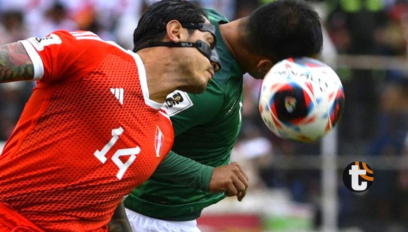 Gianluca Lapadula casi anota el 1-1 de Perú sobre Bolivia. (Video: Latina)