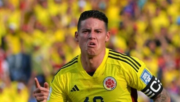 James Rodríguez anotó el 1-0 de Colombia vs. Uruguay. (Video: Movistar)