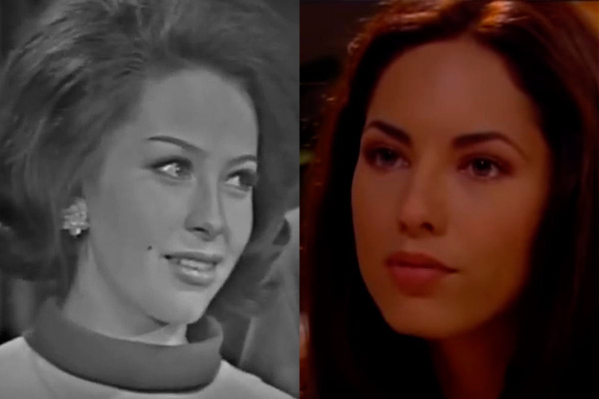 Rubí de 1968 y la nueva versión de 2004 (Foto: Canal de las estrellas)