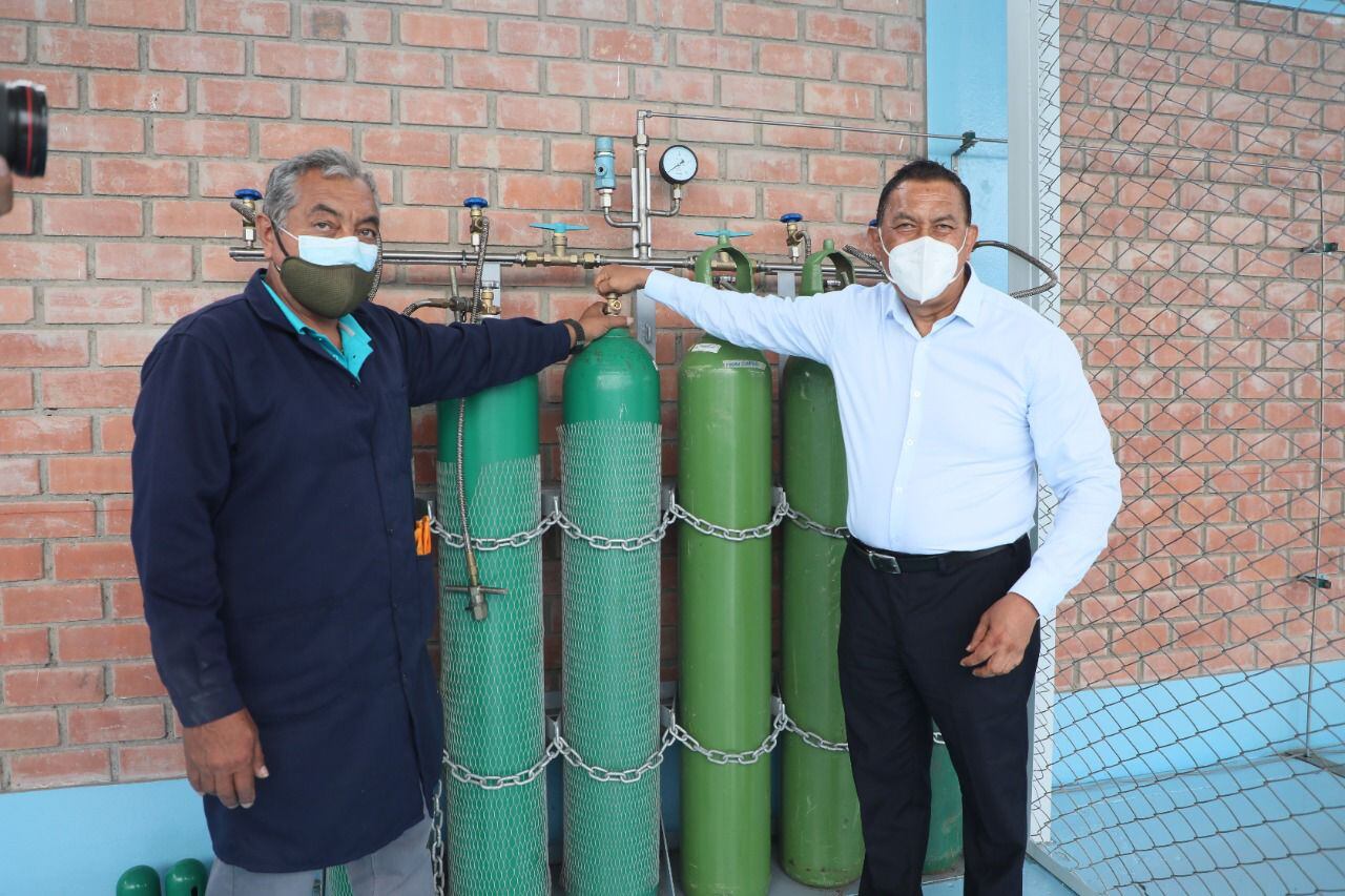 Oxígeno medicinal para todos los chalacos.