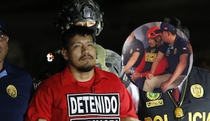 ¡EL MONSTRUO ROMPIÓ EN LLANTO! Cabecilla criminal derramó lágrimas durante su traslado aéreo al Perú