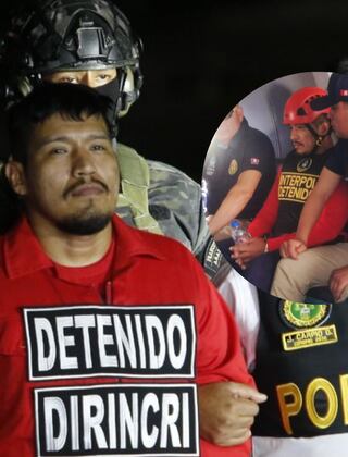 ¡EL MONSTRUO ROMPIÓ EN LLANTO! Cabecilla criminal derramó lágrimas durante su traslado aéreo al Perú