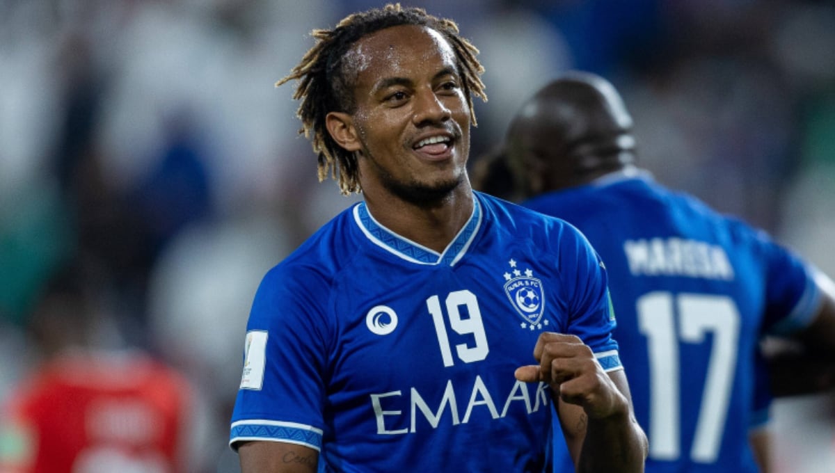 André Carrillo con la camiseta del Al-Hilal. (Foto: Getty Images)