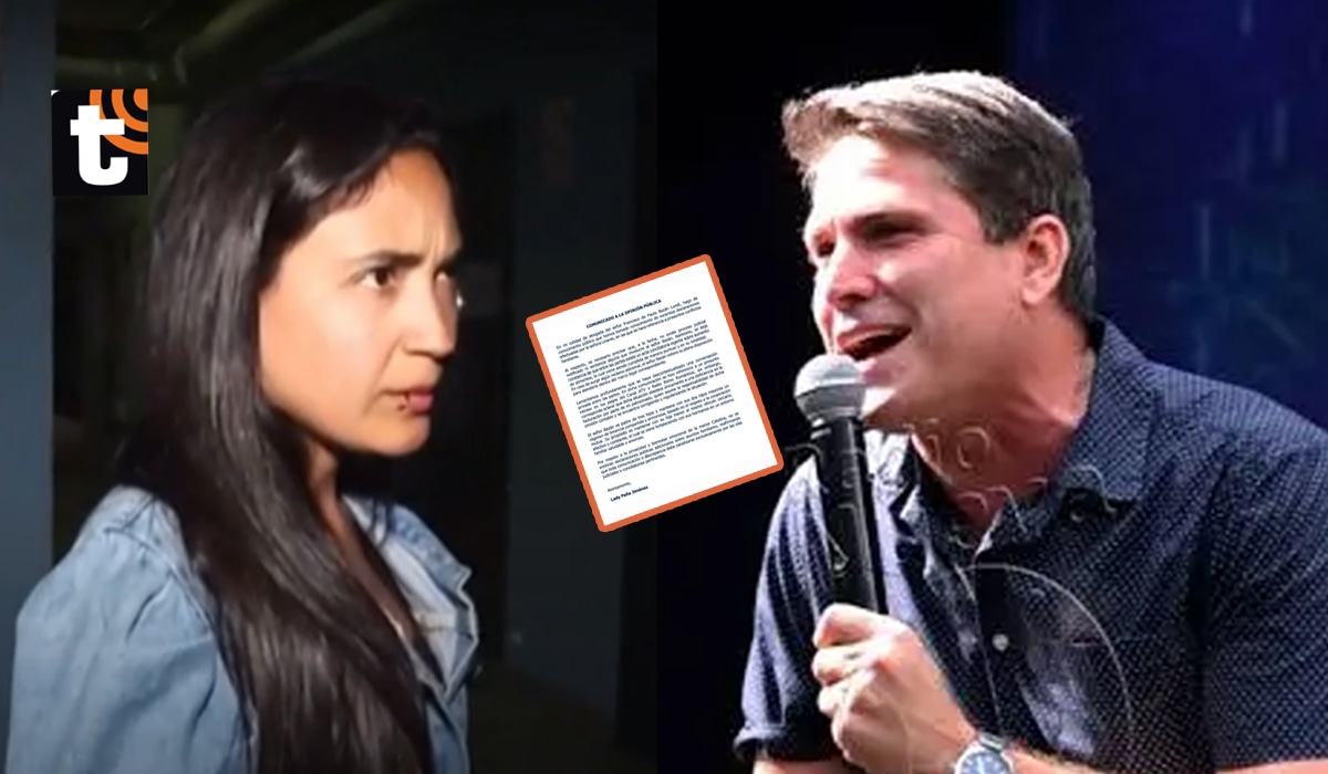 La representante legal del conductor de televisión difundió un comunicado en redes sociales para aclarar la situación y negar que exista un proceso judicial en curso.